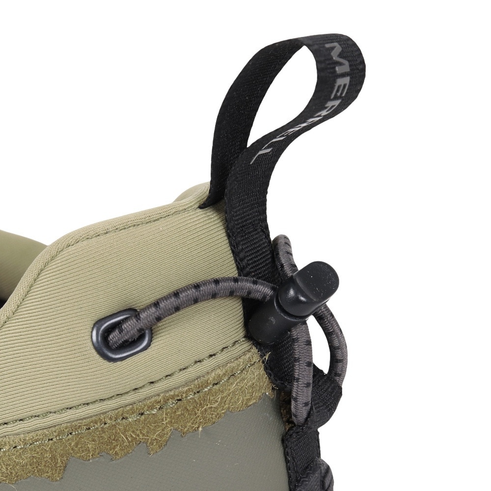 メレル（MERRELL）（メンズ）レザースニーカー カジュアルシューズ ジャングル モック エボ ウィンター ウォータープルーフ 005413 OLIVE