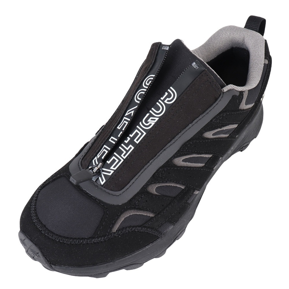 メレル（MERRELL）（メンズ）レザースニーカー カジュアルシューズ MOAB SPEED ZIP 004731 BLK