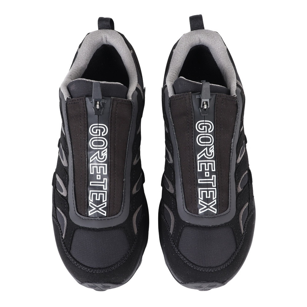 メレル（MERRELL）（メンズ）レザースニーカー カジュアルシューズ MOAB SPEED ZIP 004731 BLK