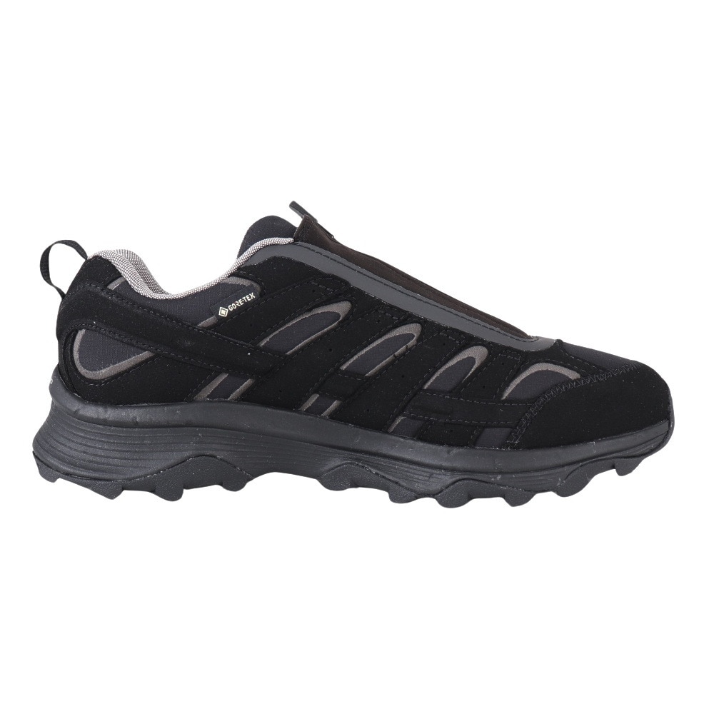 メレル（MERRELL）（メンズ）レザースニーカー カジュアルシューズ MOAB SPEED ZIP 004731 BLK