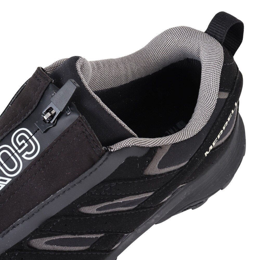 メレル（MERRELL）（メンズ）レザースニーカー カジュアルシューズ MOAB SPEED ZIP 004731 BLK