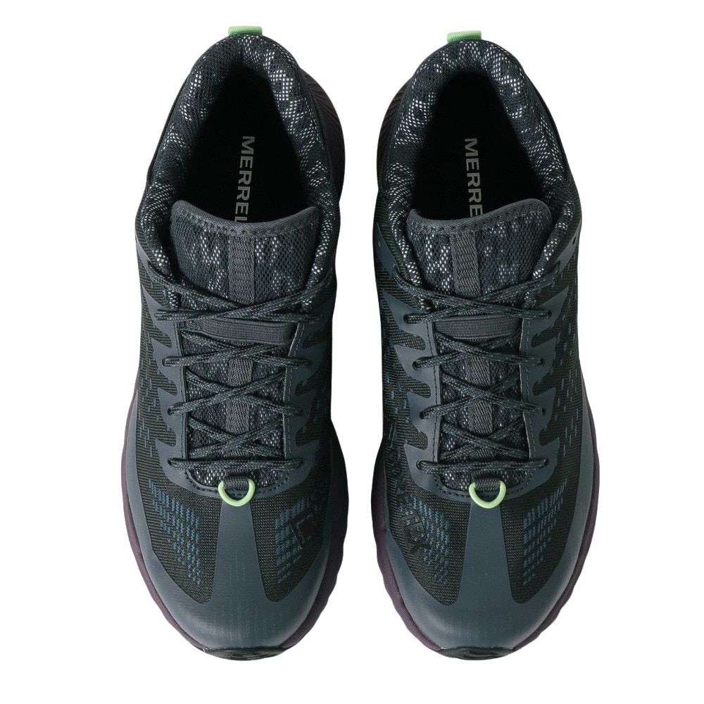 メレル（MERRELL）（メンズ）レザースニーカー カジュアルシューズ AGILITY PEAK 5 ゴアテックス J068187 SLATE