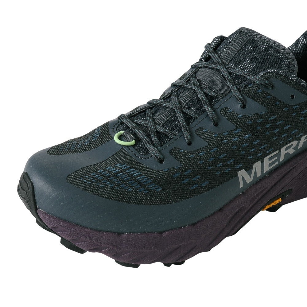 メレル（MERRELL）（メンズ）レザースニーカー カジュアルシューズ AGILITY PEAK 5 ゴアテックス J068187 SLATE