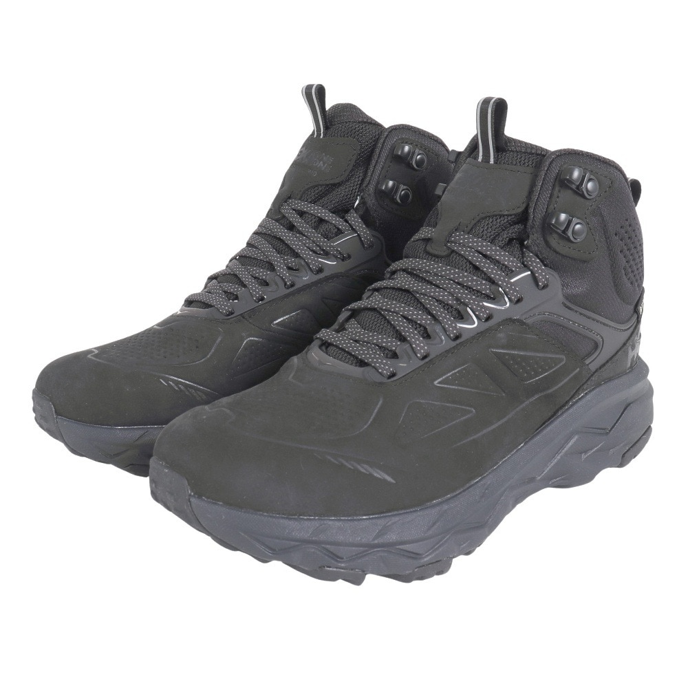 ホカ（HOKA）（メンズ）防水 ブーツ チャレンジャー ミッド CHALLENGER MID GTX ゴアテックス WIDE 黒 ブラック  1106523-BLK 軽量 衝撃吸収