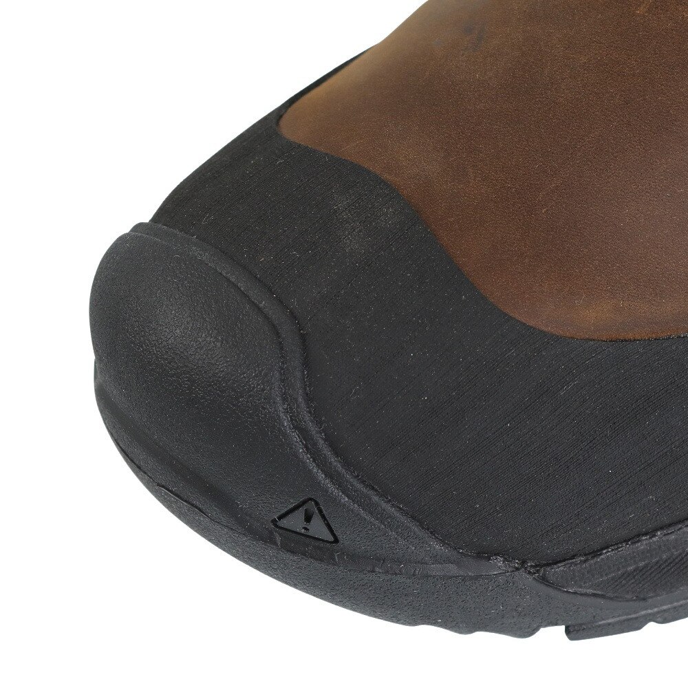 キーン（KEEN）（メンズ）ブーツ レヴェル4チェルシー ブラウン 1025559 防水 保温 防寒 軽量 雪 冬 タウン 日常履き カジュアルシューズ★★★