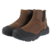 キーン(KEEN)(メンズ)ブーツ レヴェル4チェルシー ブラウン 1025559 防水 保温 防寒 軽量 雪 冬 タウン 日常履き カジュアルシューズ