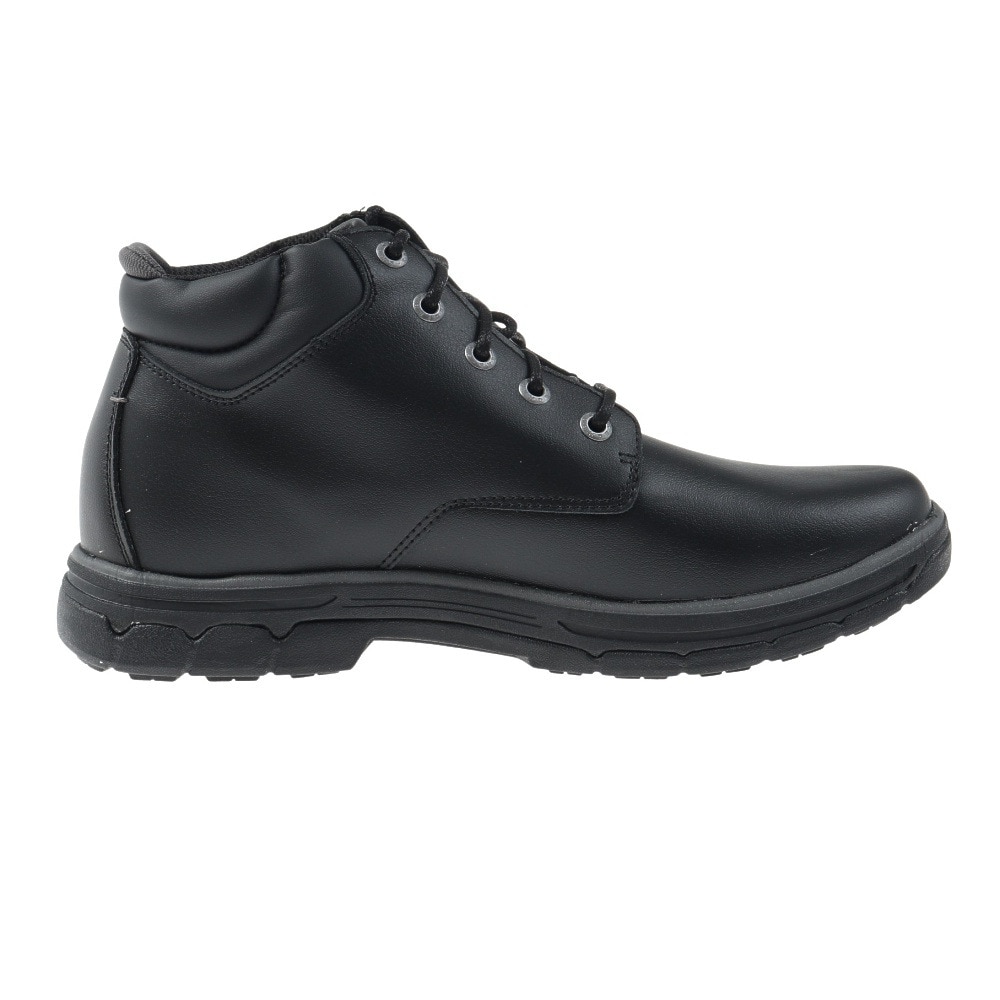 スケッチャーズ（SKECHERS）（メンズ）ブーツ セグメント2ブロージェン ブラック 204394-BLK 1 ウィンター タウン 日常履き カジュアル レザーブーツ 