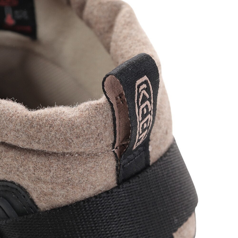 キーン（KEEN）（メンズ）ショートブーツ 耐水 フッドロメオ ミニ ベージュ 1026795 カジュアル ベルト付 ウィンターシューズ 軽量 保温 クッション性 防寒