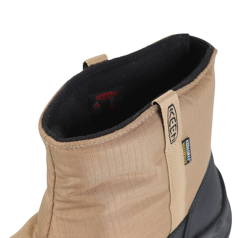 キーン（KEEN）（メンズ）ブーツ フッドネクシスプルオンウォータープルーフ ベージュ 1027992 ウィンター 防水 防寒 軽量 雪 冬 タウン カジュアル