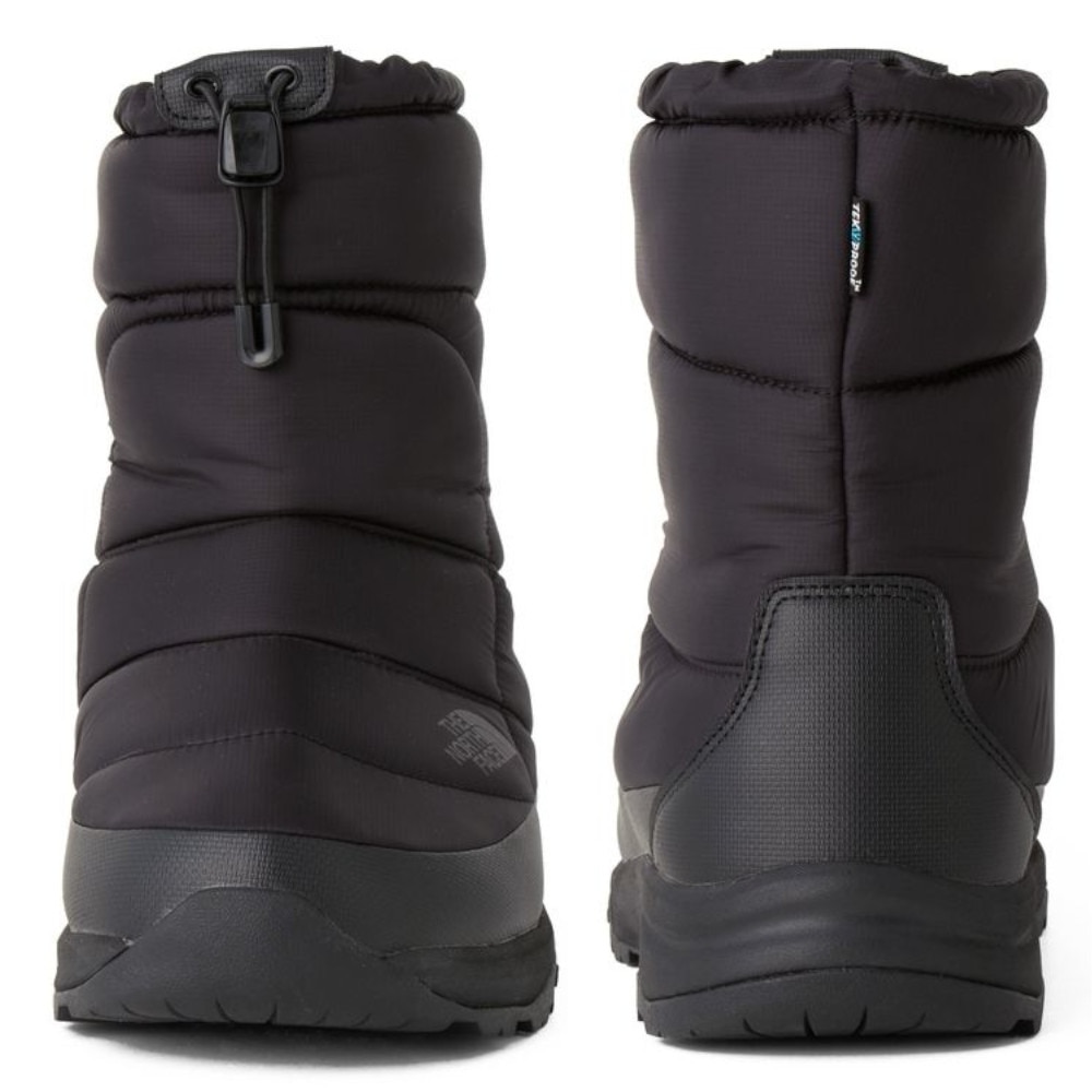ノースフェイス（THE NORTH FACE）（メンズ、レディース）ブーツ 黒 メンズ ヌプシ ブーティ ウォータープルーフ 7 ブラック NF52272 BK