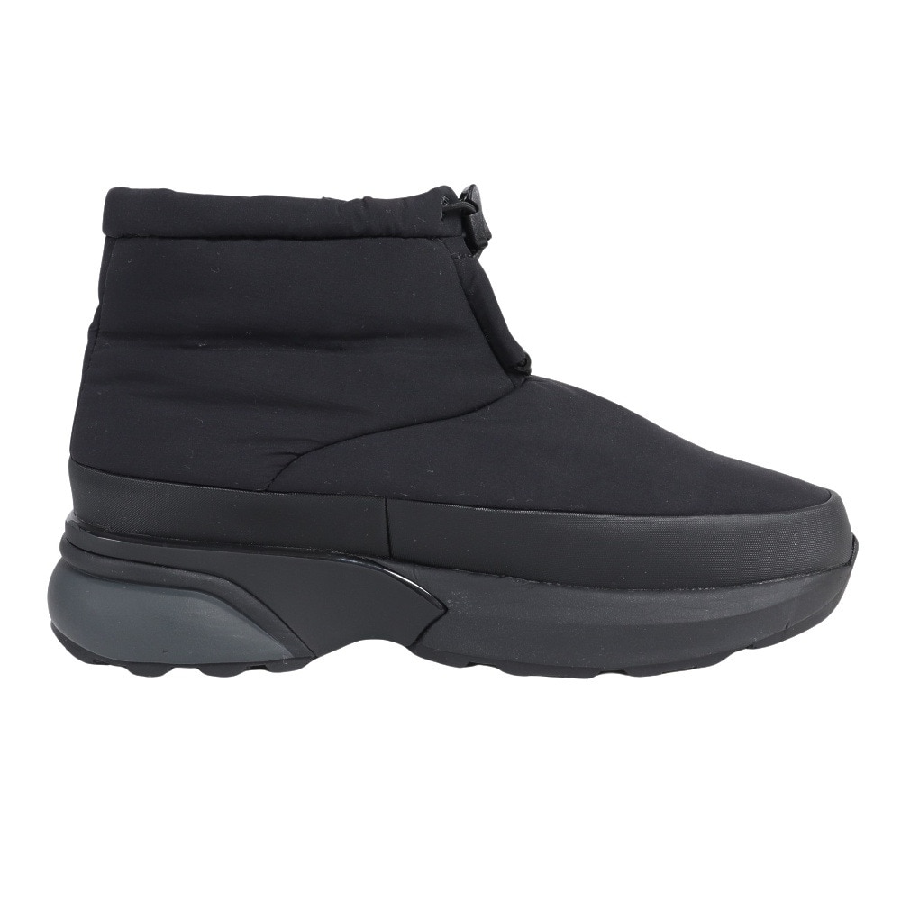 デサント（DESCENTE）（メンズ、レディース）ウィンターショートブーツ 黒 メンズ レディース アクティブ ACTIVE ブラック DM1SJD40BK 外側ファスナー ★★★