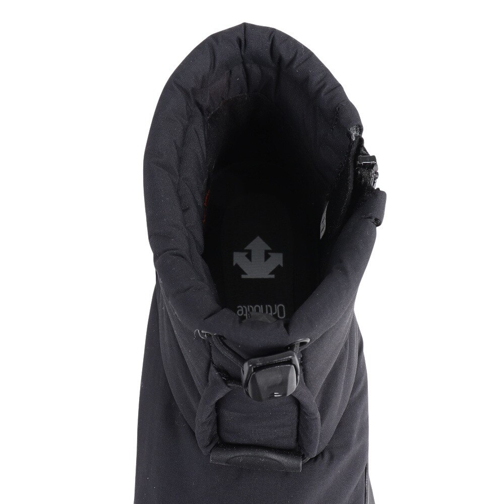 デサント（DESCENTE）（メンズ、レディース）ウィンターショートブーツ 黒 メンズ レディース アクティブ ACTIVE ブラック DM1SJD40BK 外側ファスナー ★★★
