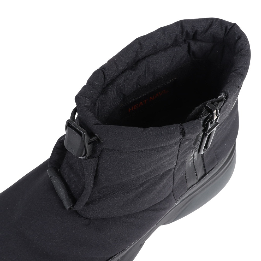 デサント（DESCENTE）（メンズ、レディース）ウィンターショートブーツ 黒 メンズ レディース アクティブ ACTIVE ブラック DM1SJD40BK 外側ファスナー ★★★