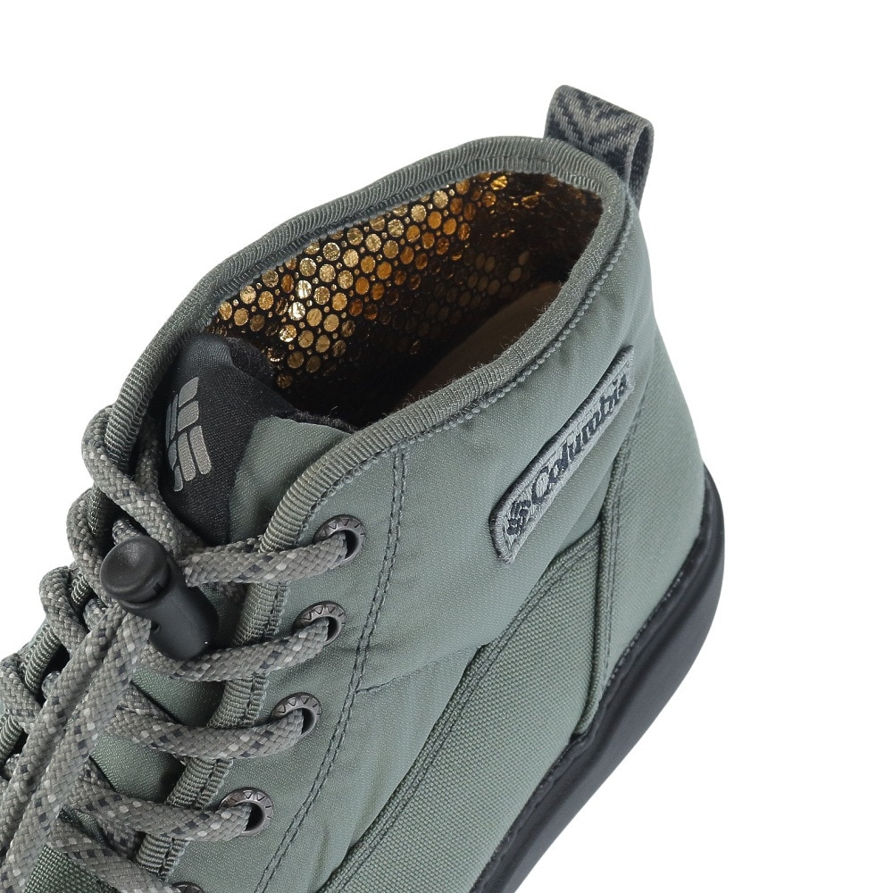 コロンビア（Columbia）（メンズ、レディース）ブーツ SAPLAND II CHUKKA ウォータープルーフ OMNI-HEAT INFINITY YU4544 008