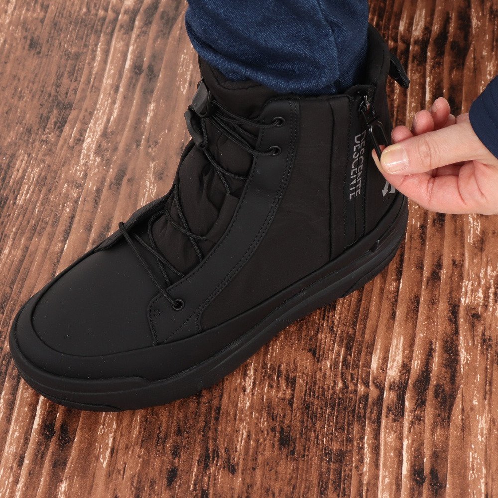 デサント（DESCENTE）（メンズ、レディース）ブーツ カジュアルシューズ D.Trace IC B 23.1 DM1WJD01BK BLK