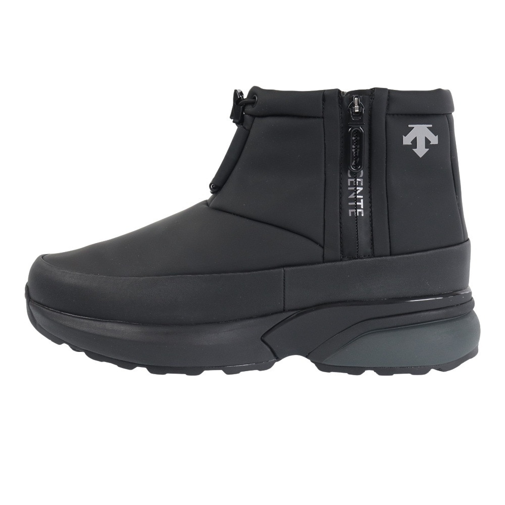 デサント（DESCENTE）（メンズ、レディース）ブーツ D.Trace SL BSV 23.1 ブラック DM1WJD05BK BLK ウィンター 防滑性 防水 防寒 消臭 雪 雨 冬 ファスナー