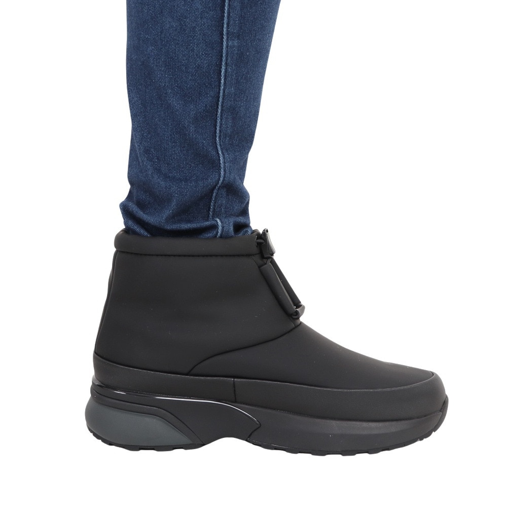 デサント（DESCENTE）（メンズ、レディース）ブーツ D.Trace SL BS 23.1 ブラック DM1WJD07BK BLK ウィンター 防水 防寒 雪 雨 冬 ファスナー タウン
