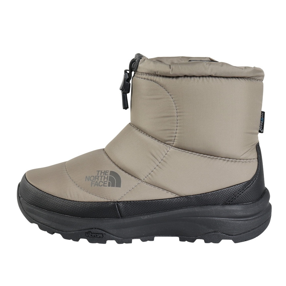 ザ・ノース・フェイス（THE NORTH FACE）（メンズ、レディース）ブーツ ヌプシ ブーティ ウォータープルーフ VII ショート ベージュ NF52273 GK