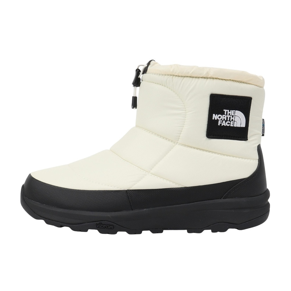 ザ・ノース・フェイス（THE NORTH FACE）（メンズ、レディース）ブーツ ヌプシ ブーティ ウォータープルーフ ロゴ ショート ホワイト NF52280 GS シューズ 防水 保温