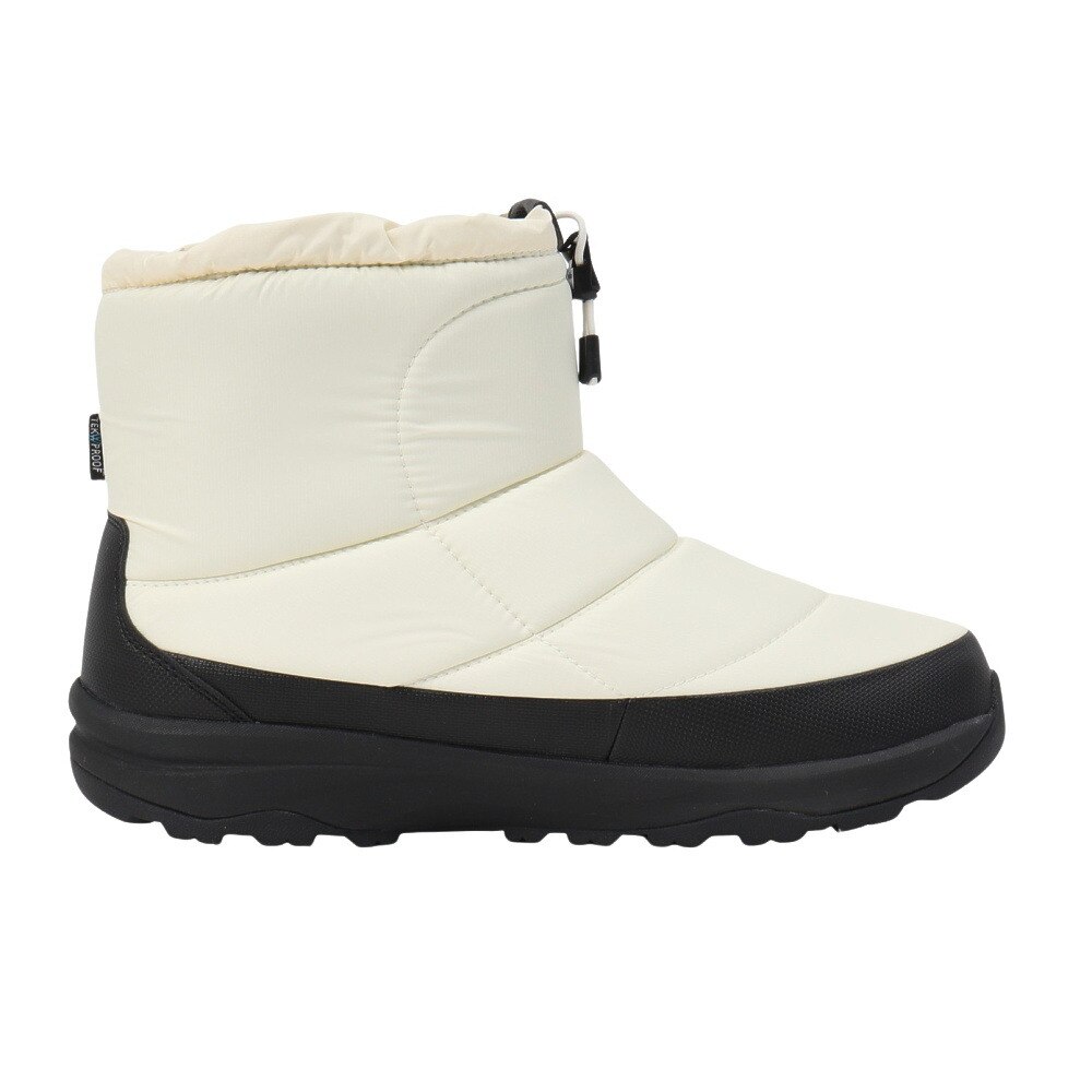 ザ・ノース・フェイス（THE NORTH FACE）（メンズ、レディース）ブーツ ヌプシ ブーティ ウォータープルーフ ロゴ ショート ホワイト NF52280 GS シューズ 防水 保温