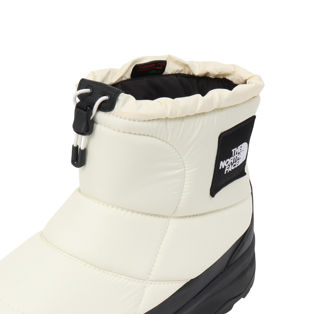 ザ・ノース・フェイス（THE NORTH FACE）（メンズ、レディース）ブーツ ヌプシ ブーティ ウォータープルーフ ロゴ ショート ホワイト NF52280 GS シューズ 防水 保温