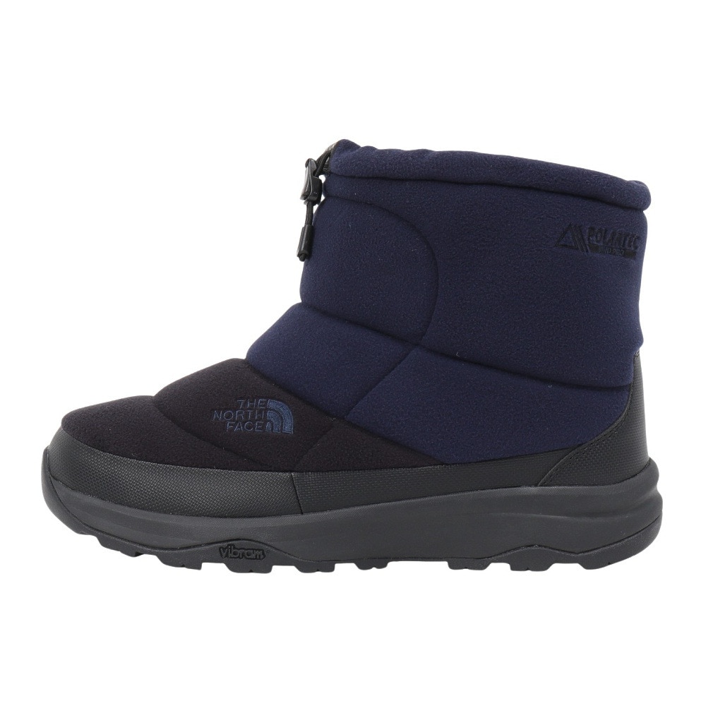 ザ・ノース・フェイス（THE NORTH FACE）（メンズ、レディース）ブーツ ヌプシ ブーティ ショート ポーラテック ネイビー NF52473 UK