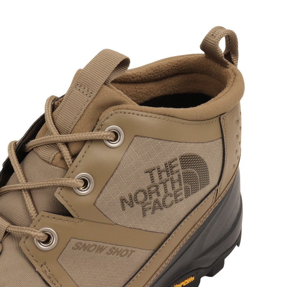 ザ・ノース・フェイス（THE NORTH FACE）（メンズ、レディース）ブーツ カジュアルシューズ スノー ショット ロー ウォータープルーフ アークティックグリップ ベージュ NF52583 CK