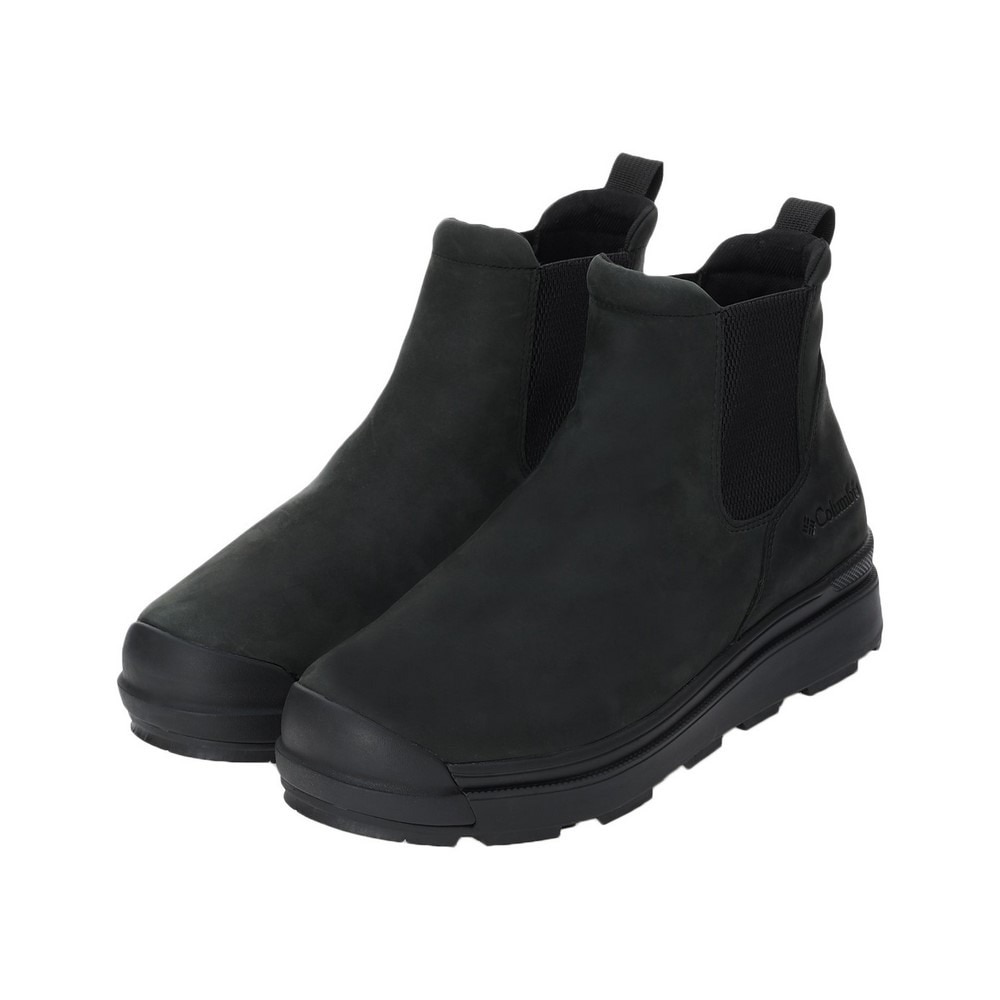 ❀美品 コロンビア サイドゴアブーツ 黒 ブラック 24cm サップランド コロンビア（Columbia）（メンズ、レディース）サップランド フォー