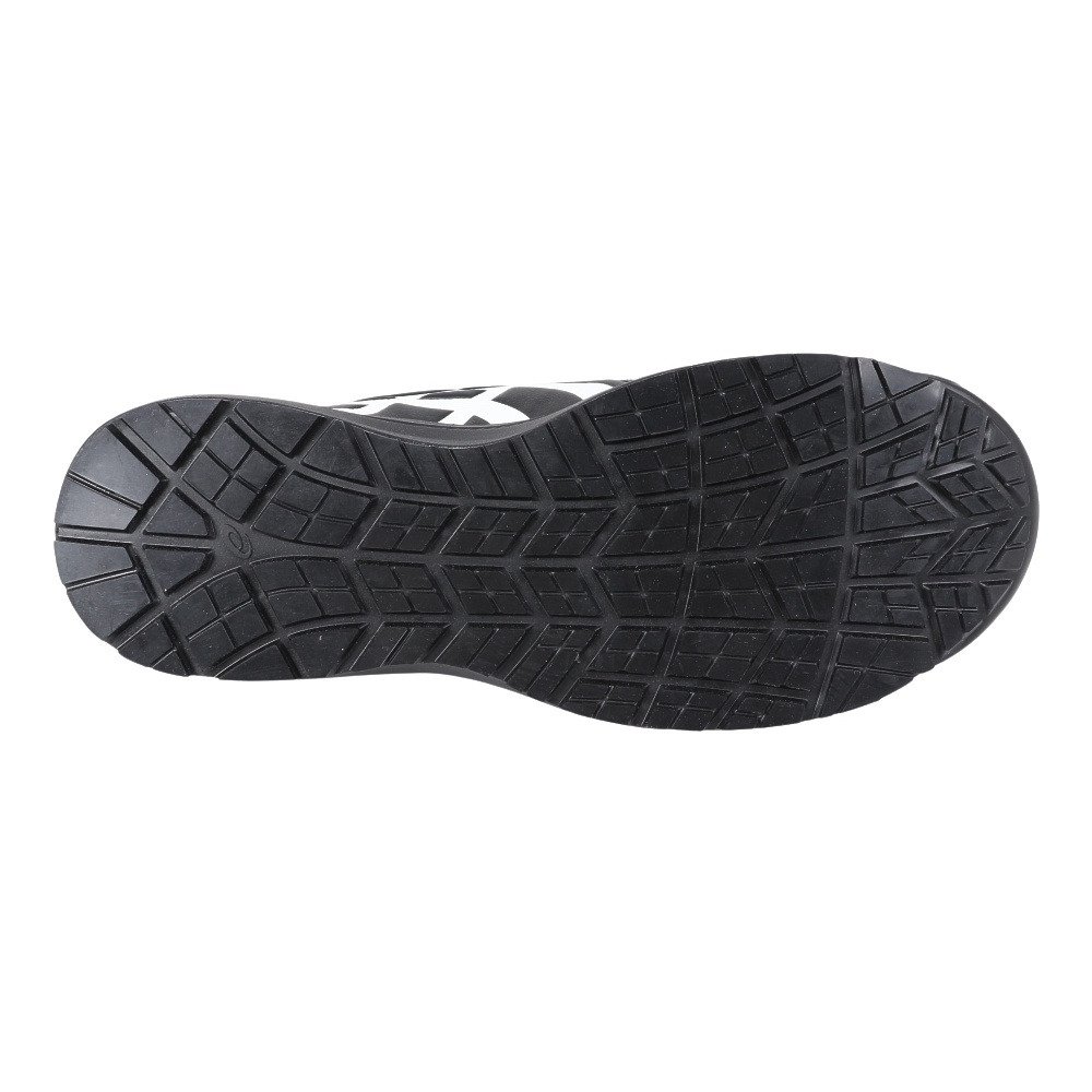 アシックス（ASICS）（メンズ、レディース）ワーキング シューズ ウィンジョブ CP113 ブラック ホワイト 1273A055.001 スニーカー 安全靴 作業靴 耐油性 DIY　