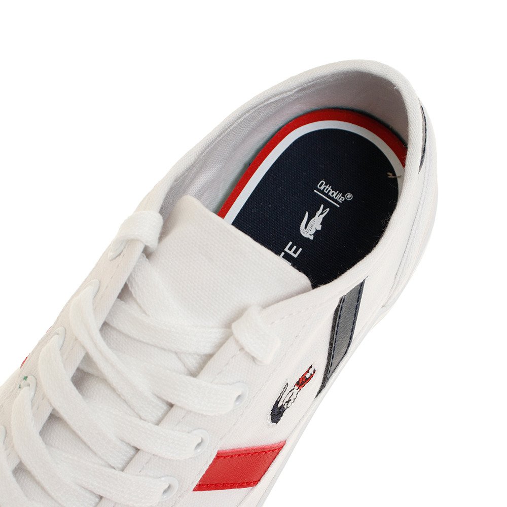 新品未使用 ラコステ Sideline Tri 2 スリッポン メンズ Organicfarmermag Com