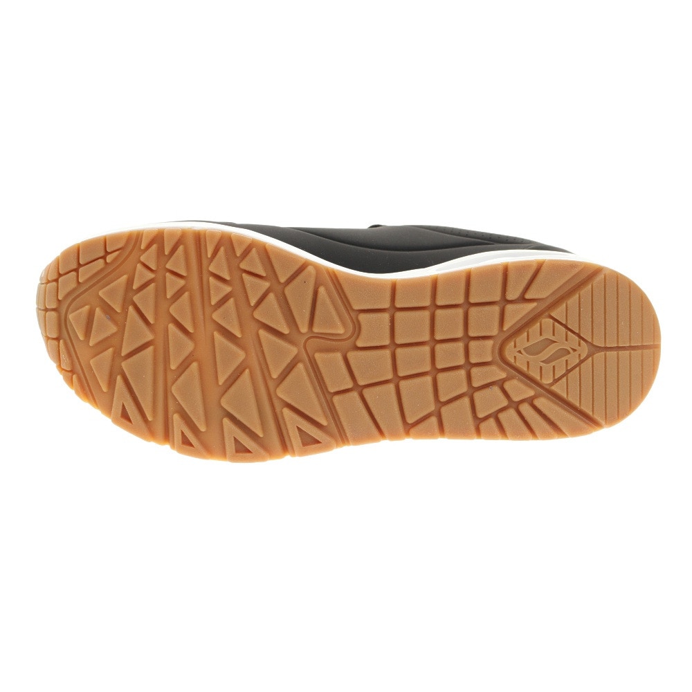 スケッチャーズ（SKECHERS）（レディース）カジュアルシューズ ウノ スタンドオンエアー 73690-BLK