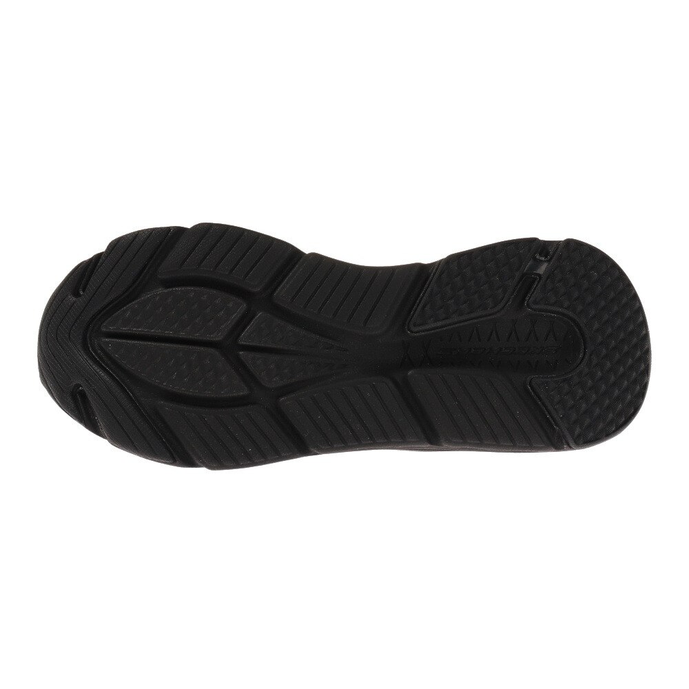 スケッチャーズ（SKECHERS）（レディース）マックス クッショニング エリート ブラック 黒 128130-BBK カジュアルシューズ スリッポン ランニング 運動靴