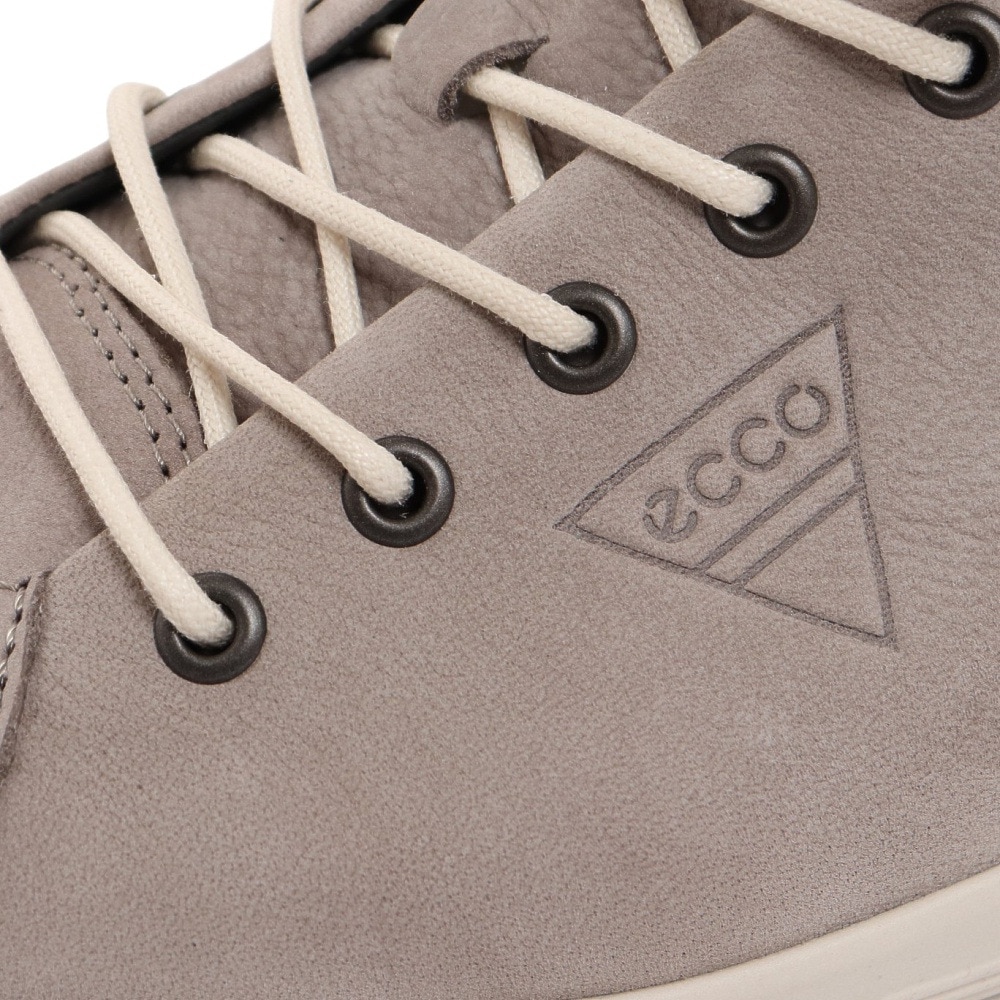 エコー（ecco）（レディース）スニーカー グレー レディース ソフト 2.0 SOFT 2.0 20650302375 カジュアルシューズ レースアップ レザースニーカー ★★★