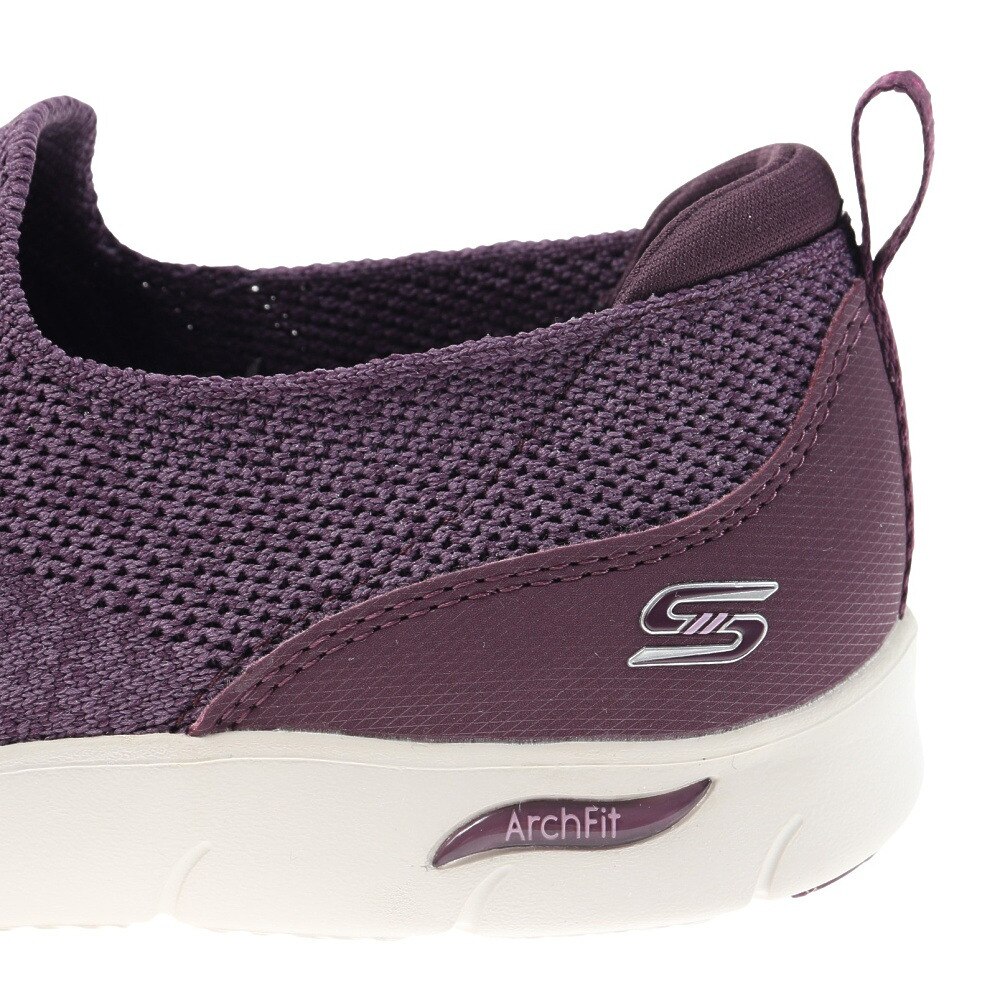 スケッチャーズ｜アーチフィットリファインドントゴー ARCH FIT REFINE DONT GO バイオレット 104164-PLUM レディース  シューズ - スポーツ用品はスーパースポーツゼビオ