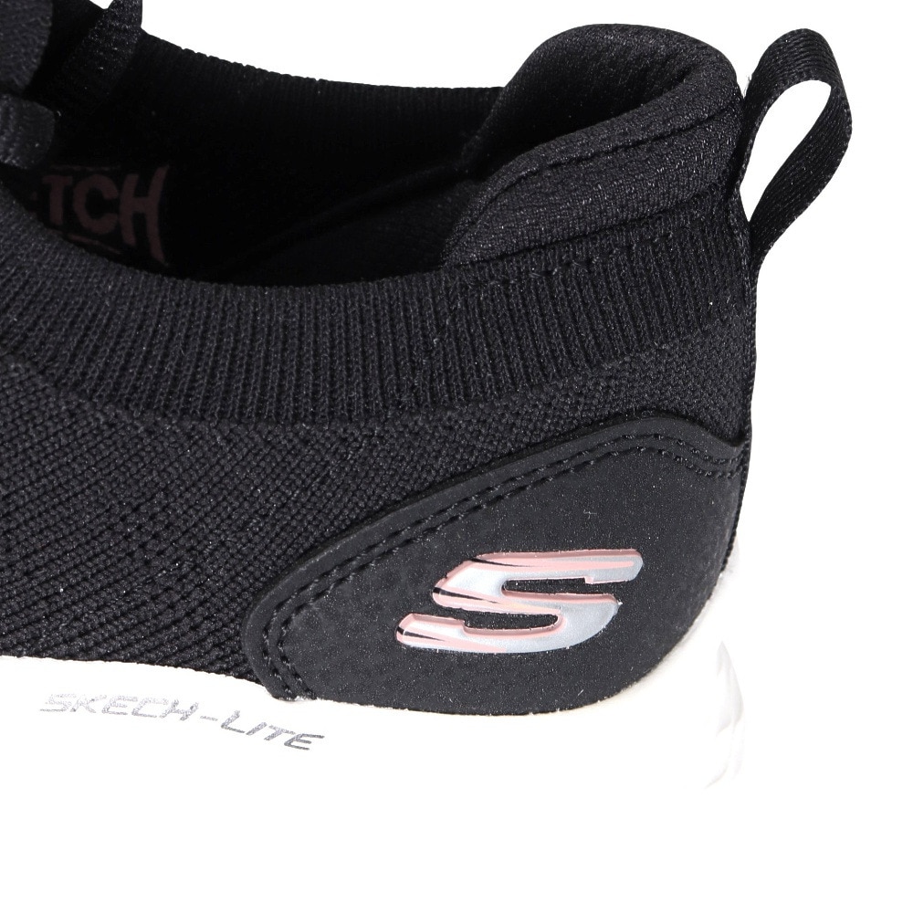 スケッチャーズ（SKECHERS）（レディース）スケッチライトプロフルナイト ブラック 黒 149994-BKPK カジュアルシューズ スニーカー ウォーキング トレーニング