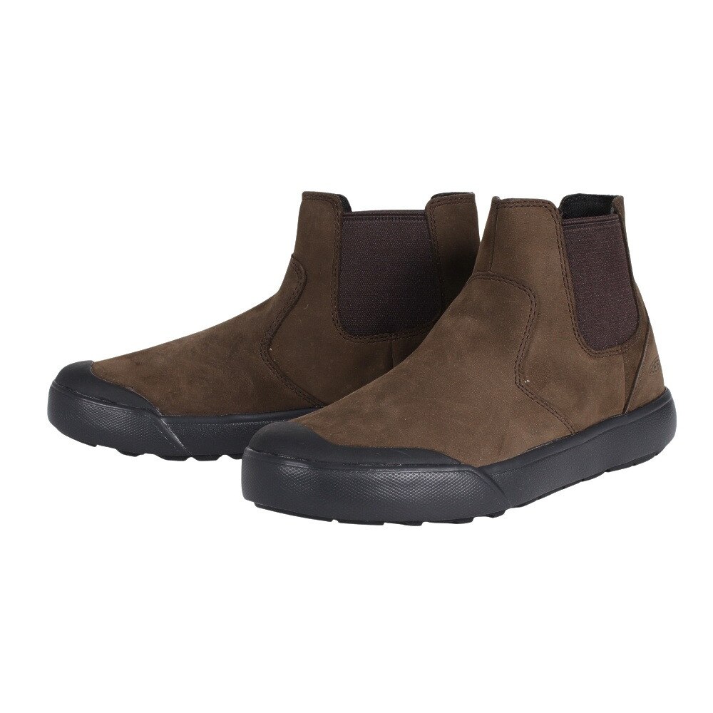 キーン（KEEN）（レディース）ブーツ レディース エレナ チェルシー ブラウン 1022029 カジュアル ショートブーツ  スポーツ用品はスーパースポーツゼビオ