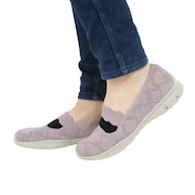 スケッチャーズ(SKECHERS)(レディース)カジュアルシューズ シーガー カジュアル パーティ ラベンダー 158110-LAV スニーカー 通気性 軽量 タウン 旅行