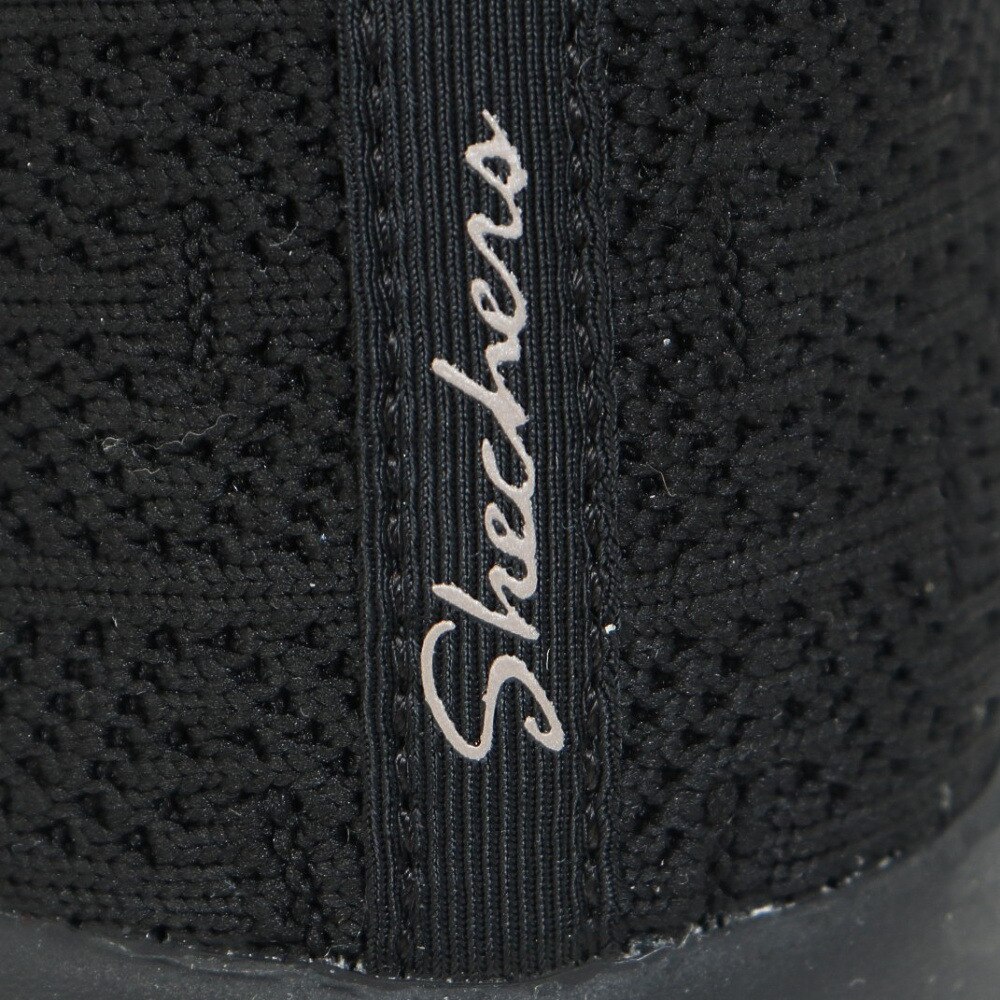 スケッチャーズ（SKECHERS）（レディース）カジュアルシューズ アリア フォーリアル ブラック 158564-BBK スニーカー 通気性 軽量 スリップオン おしゃれ