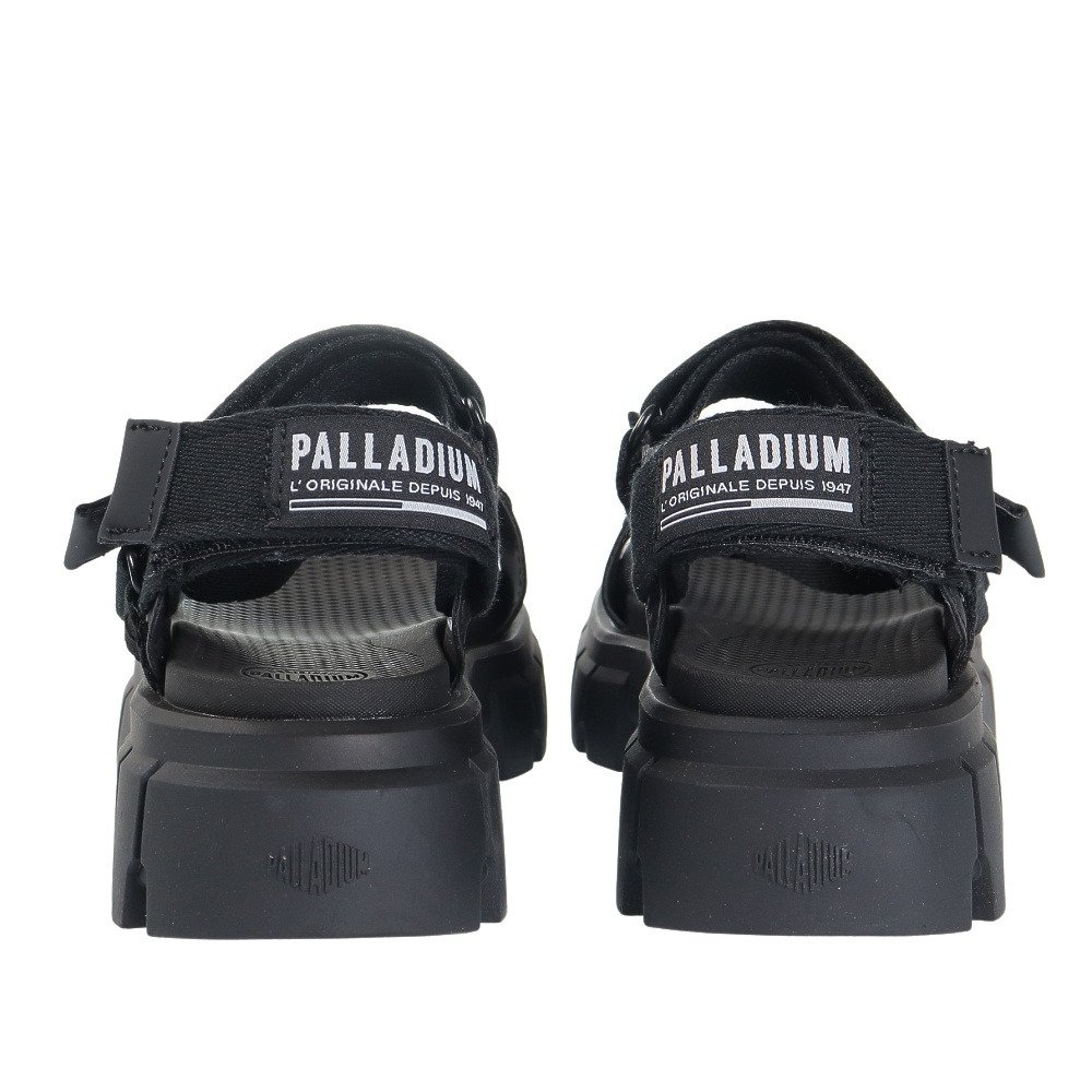 パラディウム（PALLADIUM）（レディース）カジュアルシューズ レボルト サンダル モノ BLACK ブラック 98578-008 スポーツサンダル 厚底 クッション性
