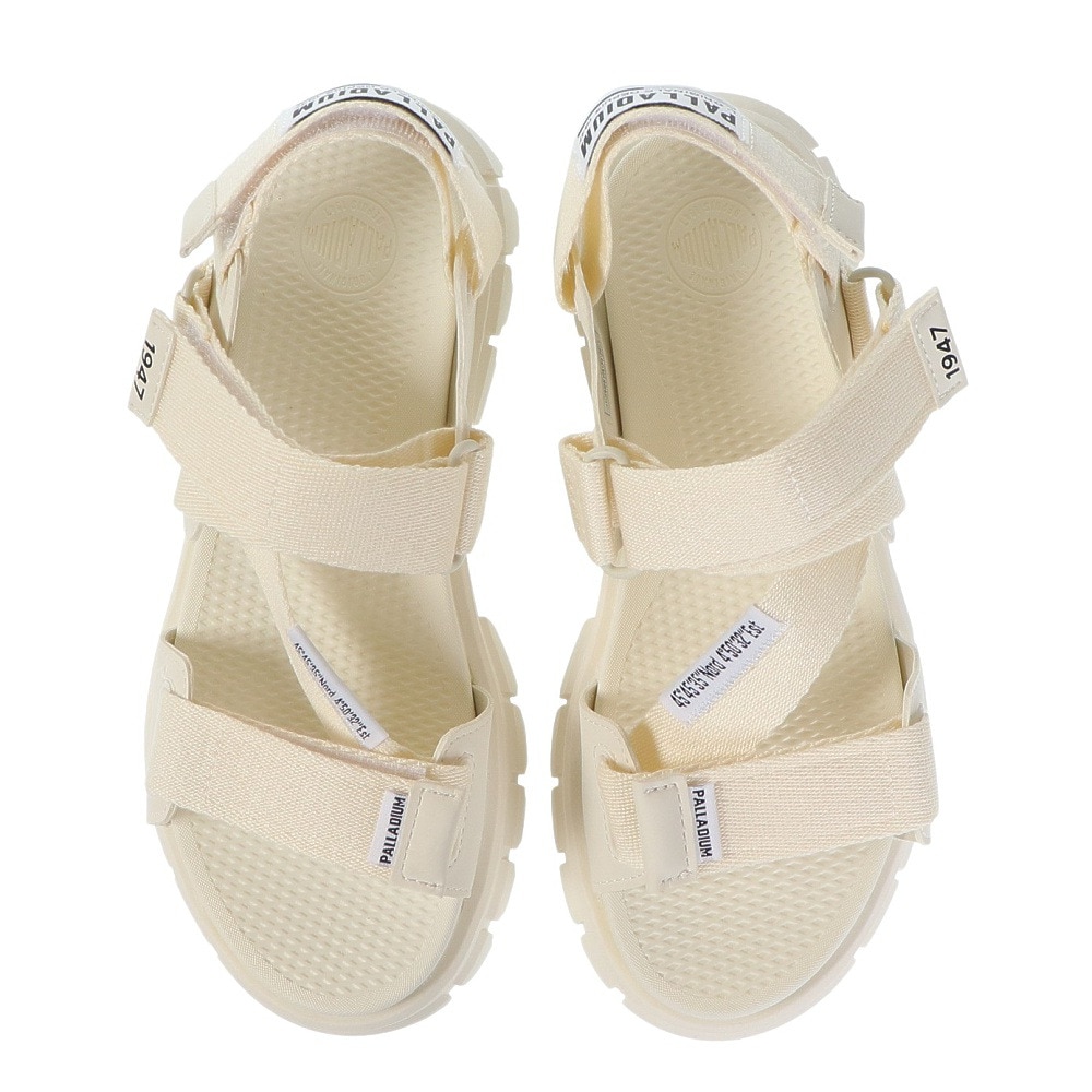 パラディウム（PALLADIUM）（レディース）カジュアルシューズ レボルト サンダル モノSTAR WHITE ホワイト 98578-116 厚底 クッション性 レジャー タウン