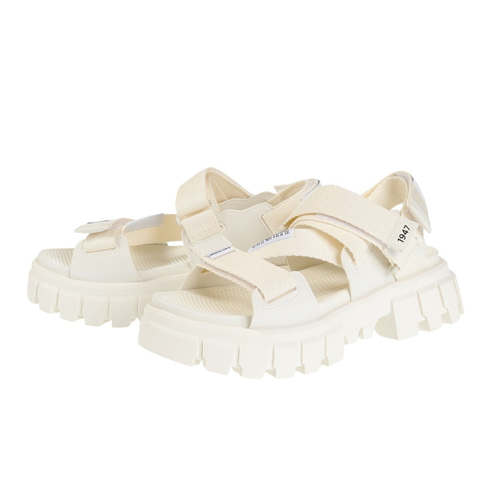 パラディウム（PALLADIUM）（レディース）カジュアルシューズ レボルト サンダル モノSTAR WHITE ホワイト 98578-116 厚底 クッション性 レジャー タウン