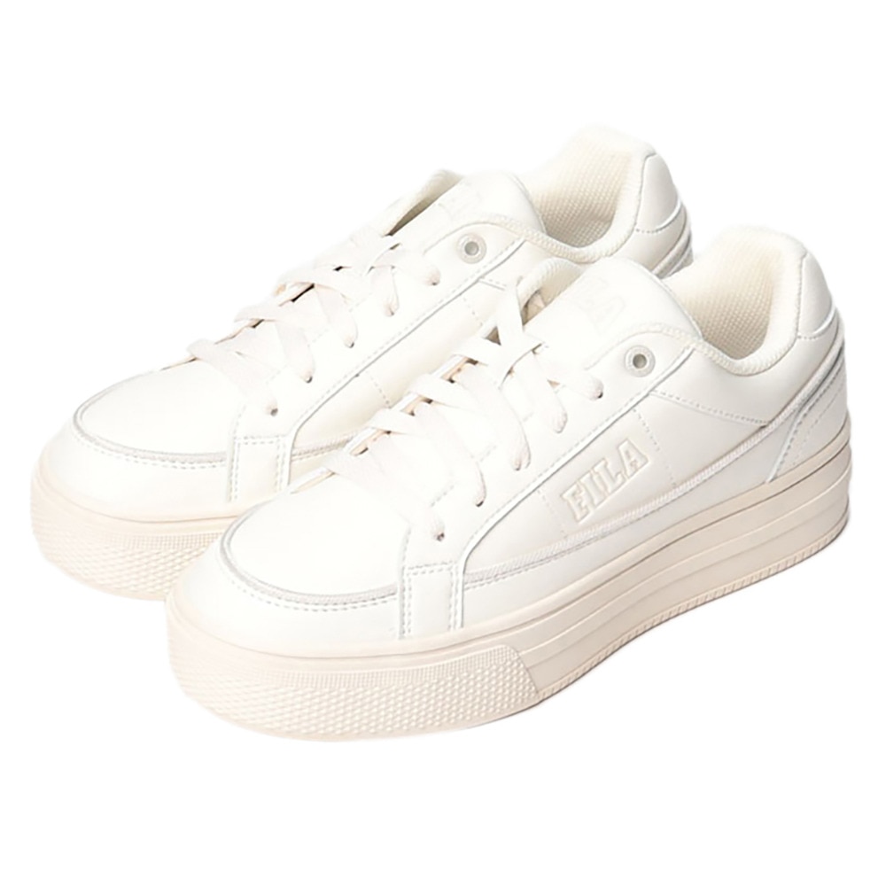フィラ（FILA）（レディース）カジュアルシューズ インターフェア ベージュ 1TM01784E-920 スニーカー 厚底 タウン 日常履き デイリーユース