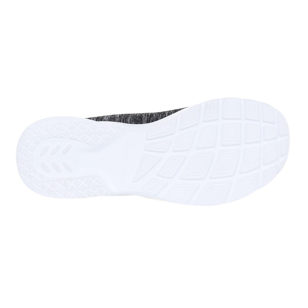 スケッチャーズ（SKECHERS）（レディース）カジュアルシューズ ダイナマイト 2.0イン ア フラッシュ ワイド ブラック ピンク 12965W-BKHP スニーカー