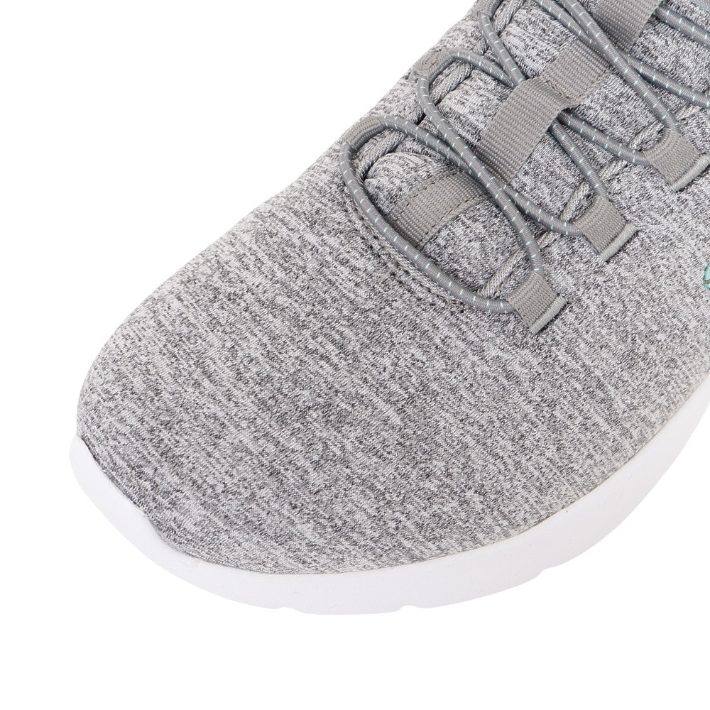 スケッチャーズ（SKECHERS）（レディース）カジュアルシューズ ダイナマイト 2.0イン ア フラッシュ ワイド グレー 12965W-GYMN スニーカー クッション性