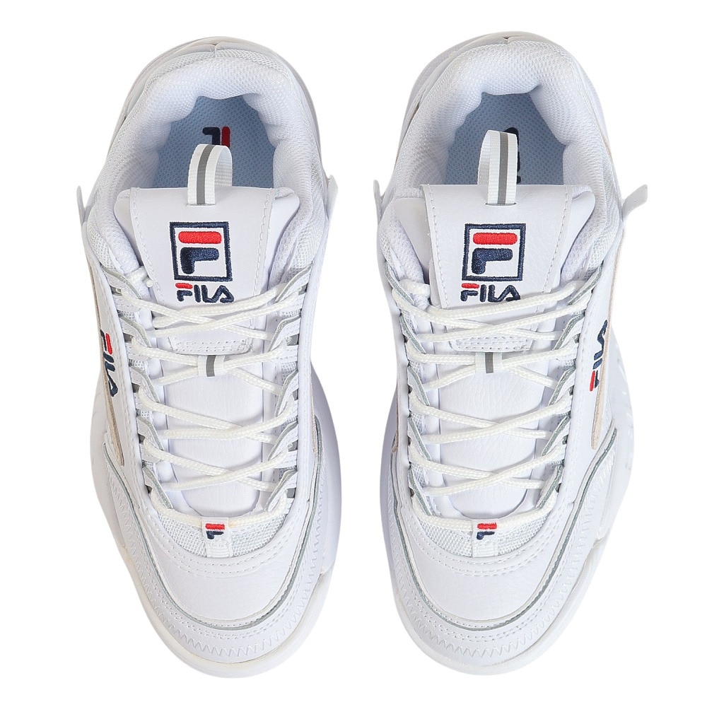 フィラ（FILA）（レディース）カジュアルシューズ ディスラプター2 EXP 厚底ローカットスニーカー 5XM02256-125