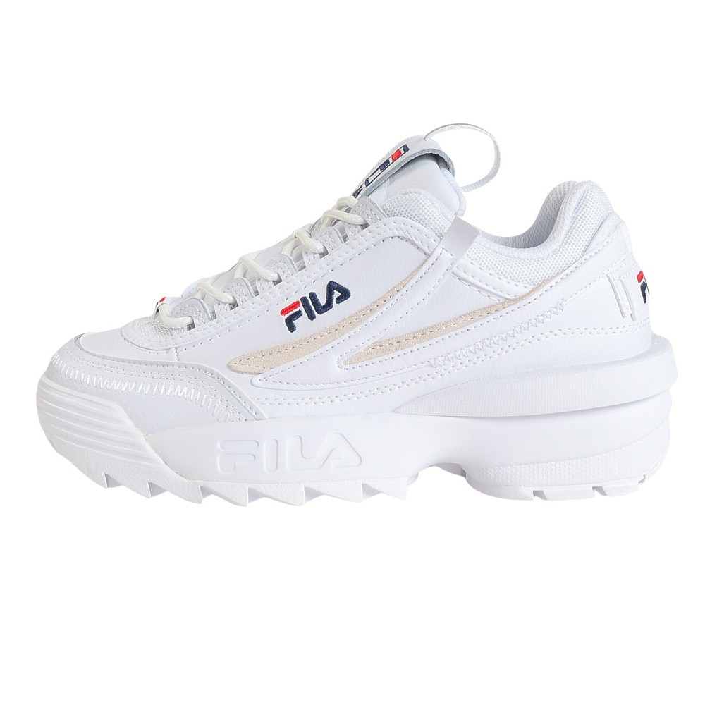 フィラ（FILA）（レディース）カジュアルシューズ ディスラプター2 EXP 厚底ローカットスニーカー 5XM02256-125