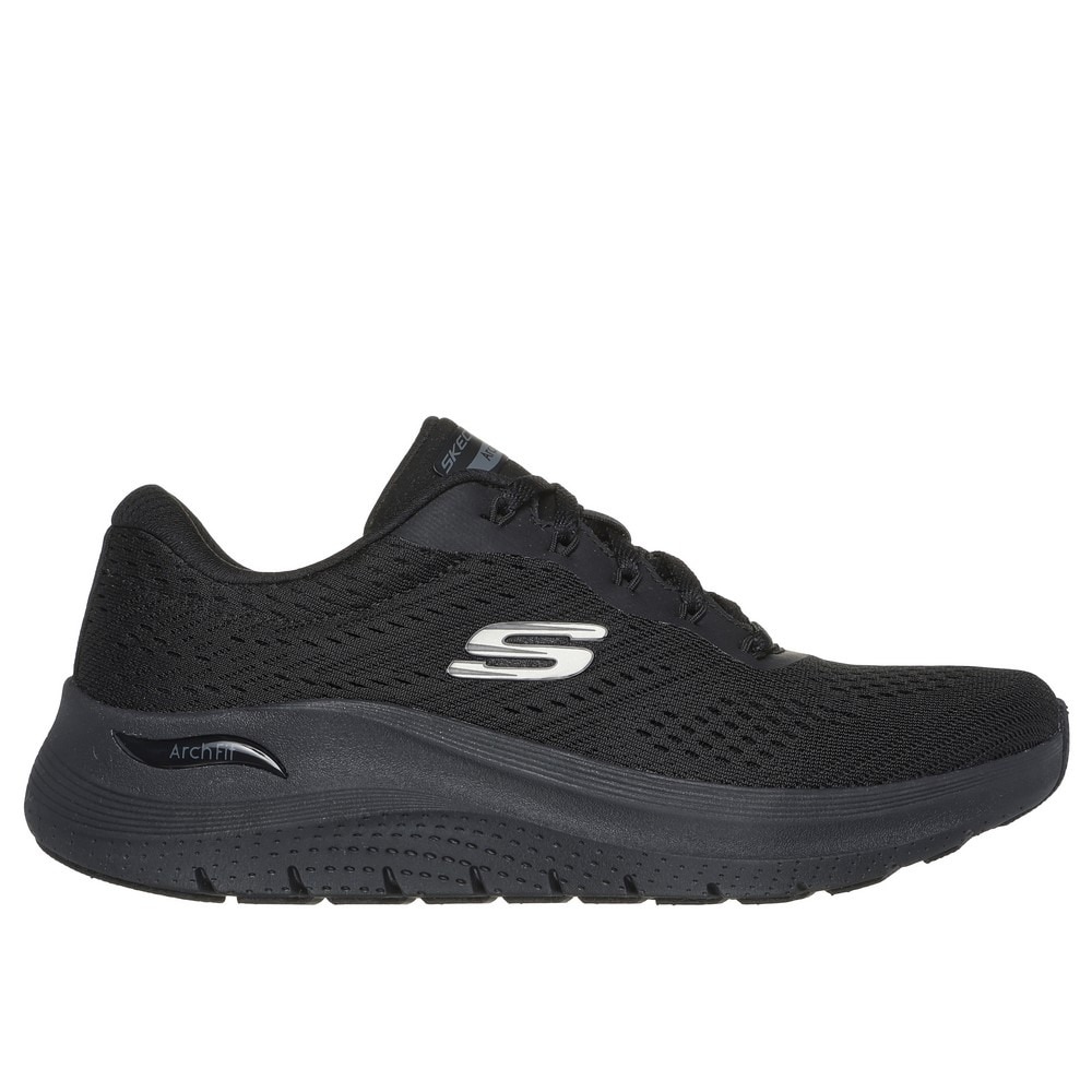 スケッチャーズ（SKECHERS）（レディース）カジュアルシューズ アーチフィット2.0ビッグリーグ ブラック 150051-BBK スニーカー おしゃれ 日常履き
