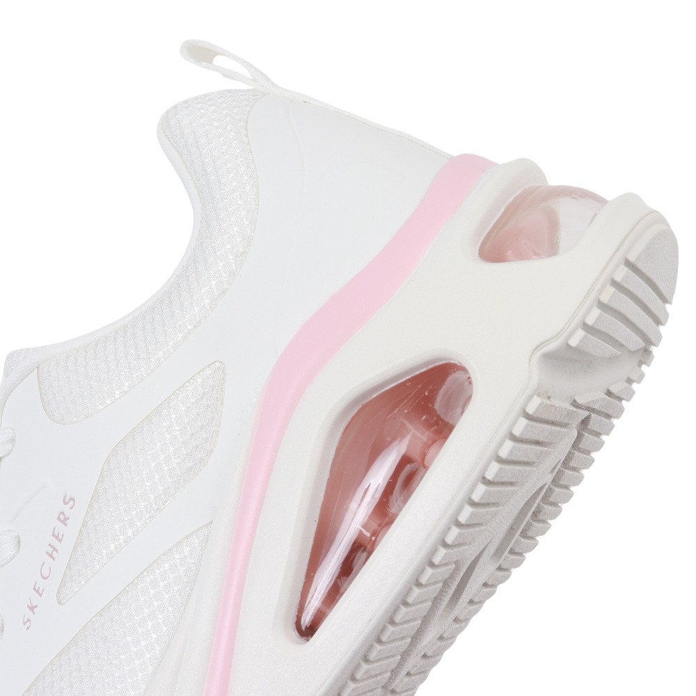 スケッチャーズ（SKECHERS）（レディース）カジュアルシューズ トレスエアウノレボリューションエアリー ホワイト 177420-WHT スニーカー おしゃれ シンプル