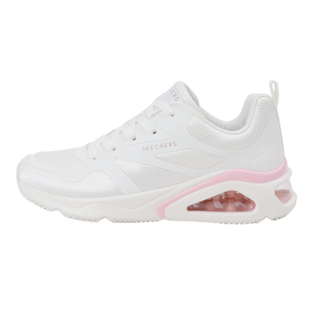 スケッチャーズ（SKECHERS）（レディース）カジュアルシューズ トレスエアウノレボリューションエアリー ホワイト 177420-WHT スニーカー おしゃれ シンプル