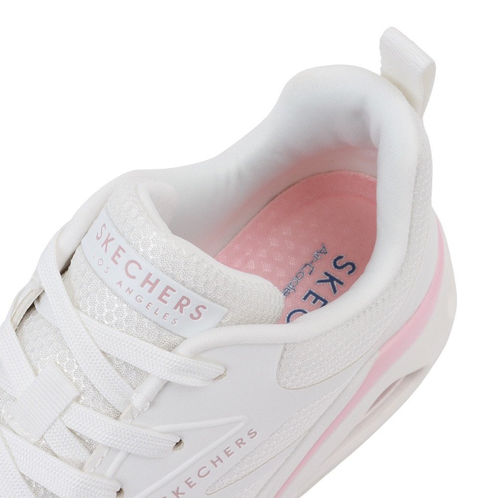 スケッチャーズ（SKECHERS）（レディース）カジュアルシューズ トレスエアウノレボリューションエアリー ホワイト 177420-WHT スニーカー おしゃれ シンプル